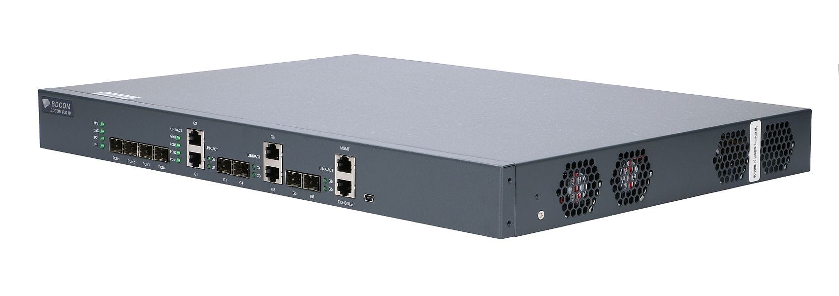 BDCOM P3310 EPON OLT 4xGE