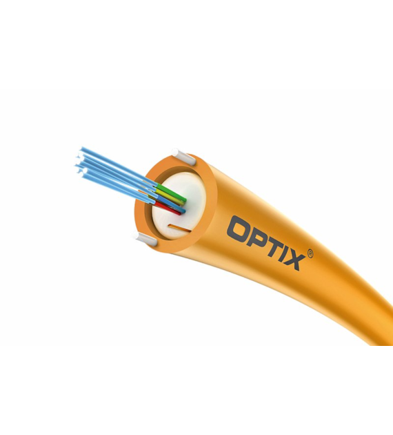 OPTIX Kabel światłowodowy DAC Z-XOTKtcd 12J 1kN, jednotubowy, średnica 6,0mm