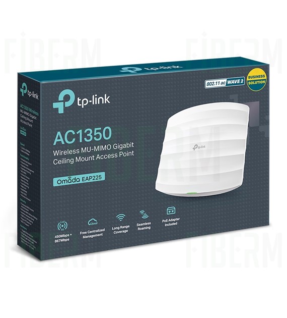 TP-LINK EAP225 Access Point sufitowy AC1200 1xGE PoE