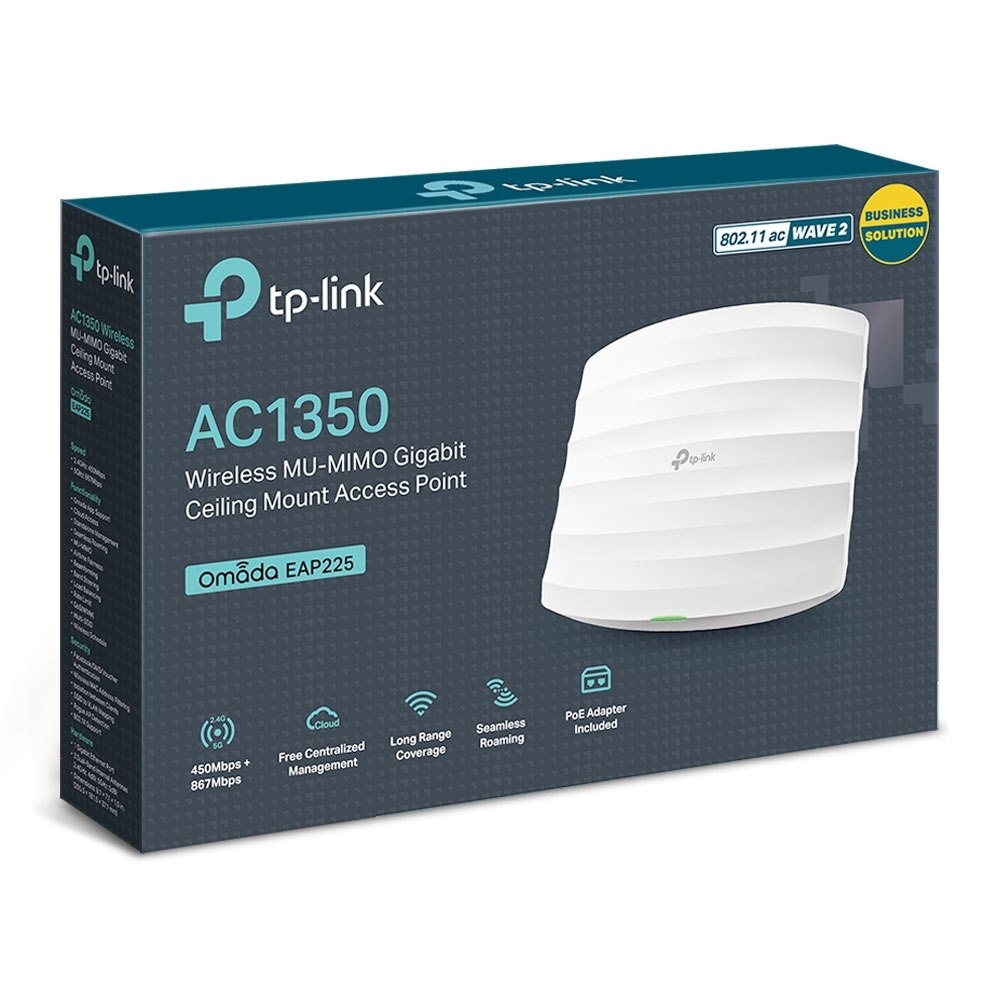TP-LINK EAP225 Access Point sufitowy AC1200 1xGE PoE