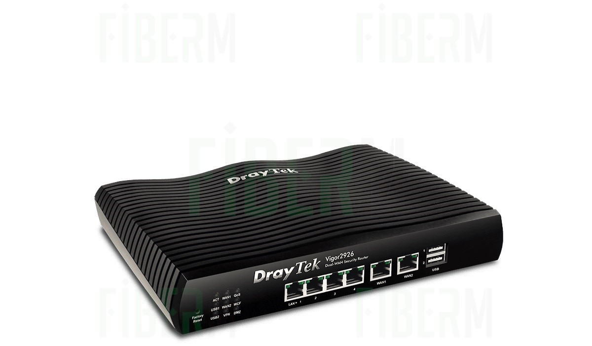 DrayTek Router Vigor 2926 2 x WAN 4 x LAN 2x USB Modem 3G/4G/LTE