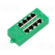 EXTRALINK active PoE Injector 4 porty Gigabit 802.3at/af