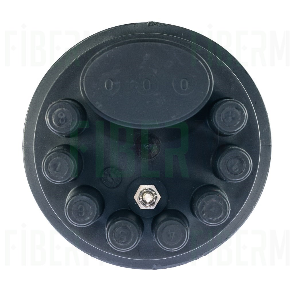 Chiusura giunture fibra ottica Tycon FOSC 400 A8-24S max 72J - 3xS1 + pannello di commutazione