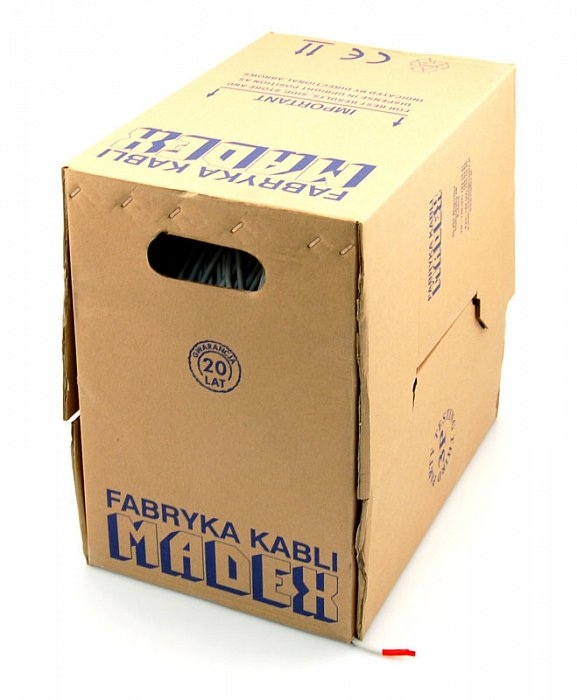 MADEX kabel instalacyjny UTP CAT6 305 metrów PVC AWG24