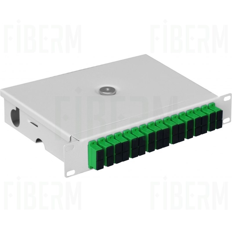 Conmutador de Fibra Óptica MANTAR PS 10” 1U fijo 16 x dúplex