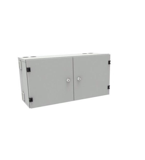 FIBERM Rozdzielnica Dystrybucyjna Dwudostępowa z zapasem kabla typu RDD-53/31/20 (ZK) FTTH 96J