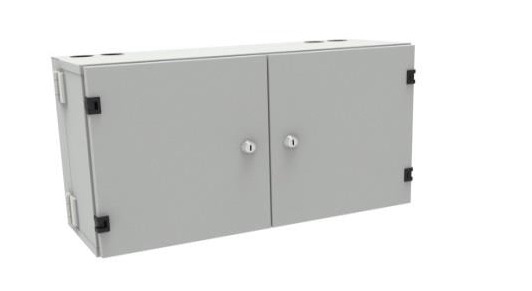 FIBERM Rozdzielnica Dystrybucyjna Dwudostępowa z zapasem kabla typu RDD-53/31/20 (ZK) FTTH 96J