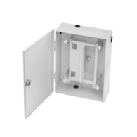 FIBERM Szafka zapasu kabla łatwego dostępu 25/25/10 z polem komutacyjnym 12 x SC Duplex