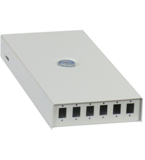 MANTAR Przełącznica światłowodowa naścienna PSN 1 SC 6 x Simplex