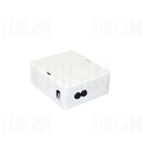 FIBERM 4-Port-Verteilerkasten für Easy Access-Kabel