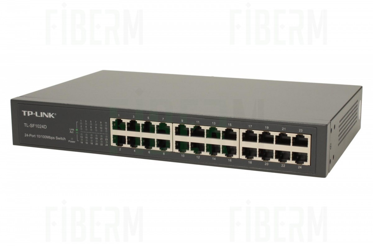 TP-LINK TL-SF1024D Unmanaged Switch 24 x 10/100