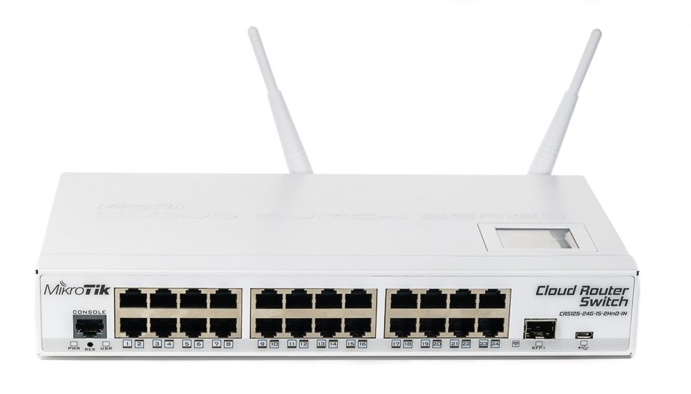 Mikrotik Cloud Router Switch CRS125-24G-1S-2HnD-IN