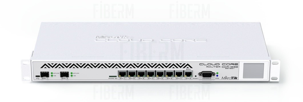 Mikrotik Cloud Core Router CCR1036-8G-2S+EM Extended Memory