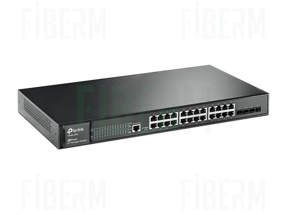 TP-LINK T2600G-28TS Managed Switch 24 x 10/100/1000 4 x SFP