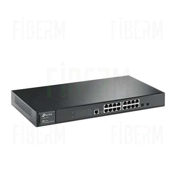 TP-LINK T2600G-18TS Managed Switch 16 x 10/100/1000 2 x SFP