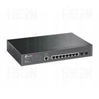 TP-LINK T2500G-10TS Switch zarządzalny 8 x 10/100/1000 2 x SFP