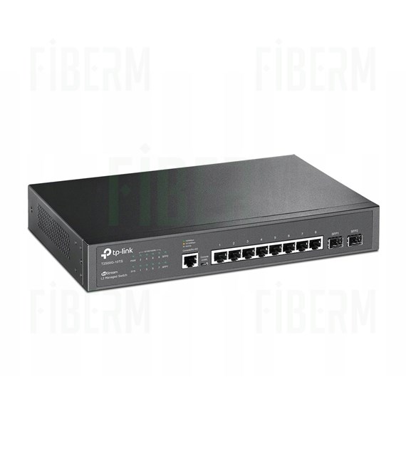 TP-LINK T2500G-10TS Upravljiv Switch 8 x 10/100/1000 2 x SFP