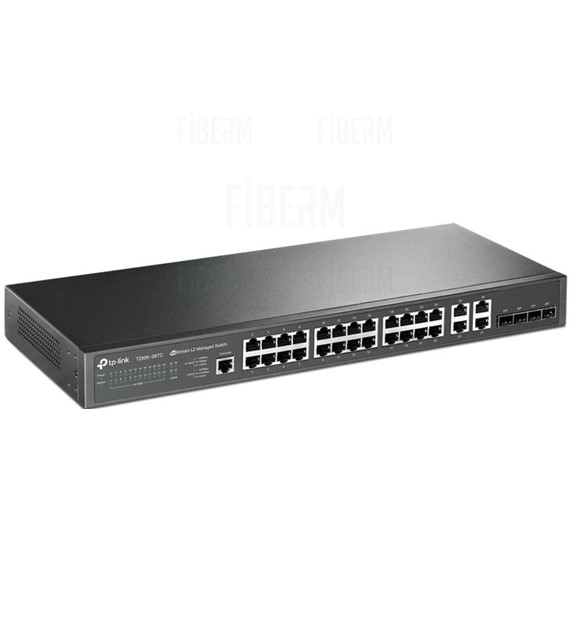 TP-LINK T2500-28TC Switch zarządzalny 24 x 10/100/1000 4 x SFP