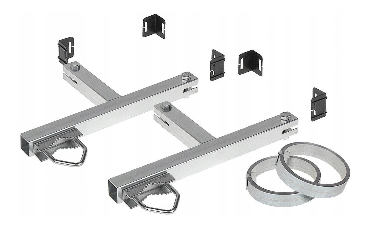 Uchwyt  kominowy do masztu opaska 5m z zębatką