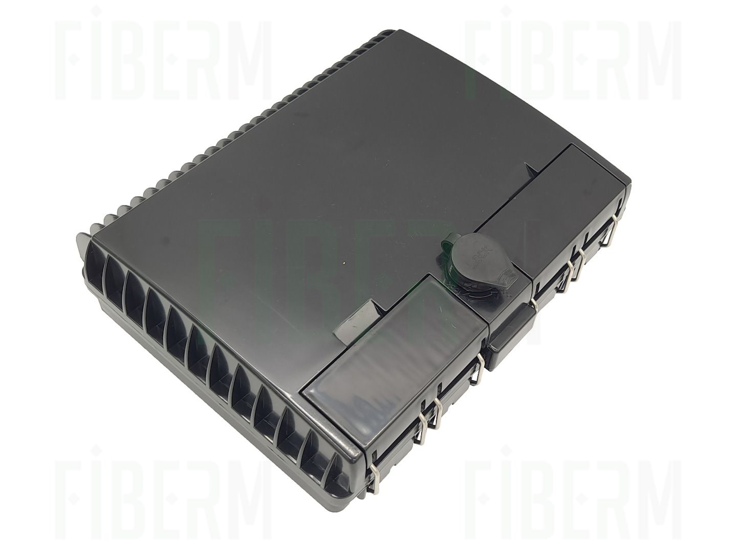 FIBERM Mufoprzełącznica FTTX MDU C16 port uncut czarna