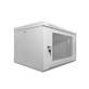FIBERM Hanging 19` Rack Cabinet 15U 600mm Grey Glass Door