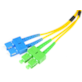 FIBERM GOLD patchcord SC/APC-SC/UPC 3m Single Mode Duplex włókno G652D 3,0mm
