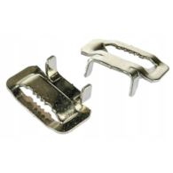 Klamerka / Sprzączka do taśmy stalowej 10mm - opakowanie 100 sztuk