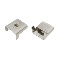 Klamerka / Sprzączka do taśmy stalowej 10mm typ L