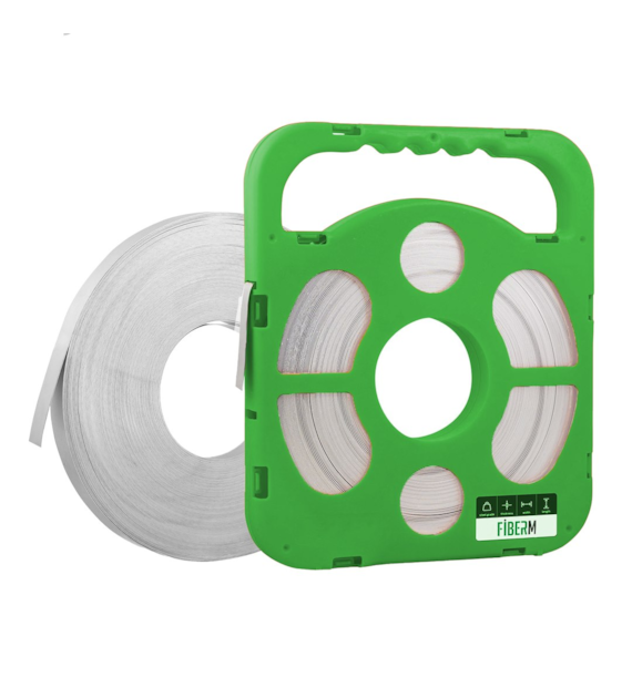 Taśma stalowa 9,5mm x 0,6mm, rolka 50m, stal SS304