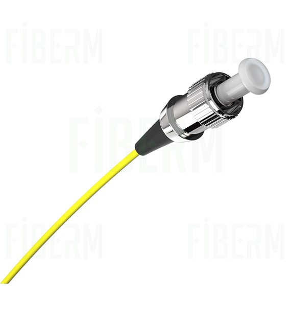 Pigtail FIBERM FC/APC 2m Monomodo G652D Fácil de Pelar Tubo Flojo