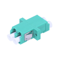 Adaptador FIBERM LC/UPC Multimodo Dúplex OM3