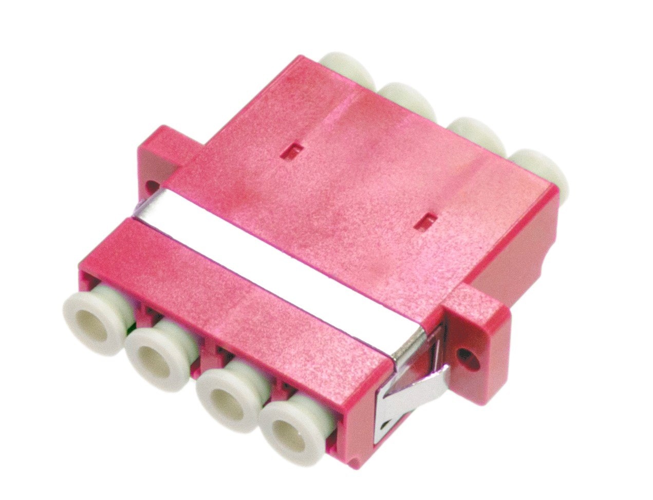 FIBERM Adapter LC/UPC Multi Mode QUAD OM4