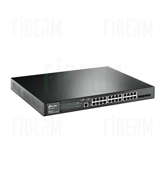 TP-LINK T2600G-28MPS Upravljiv PoE Switch 24 x 10/100/1000 4 x SFP