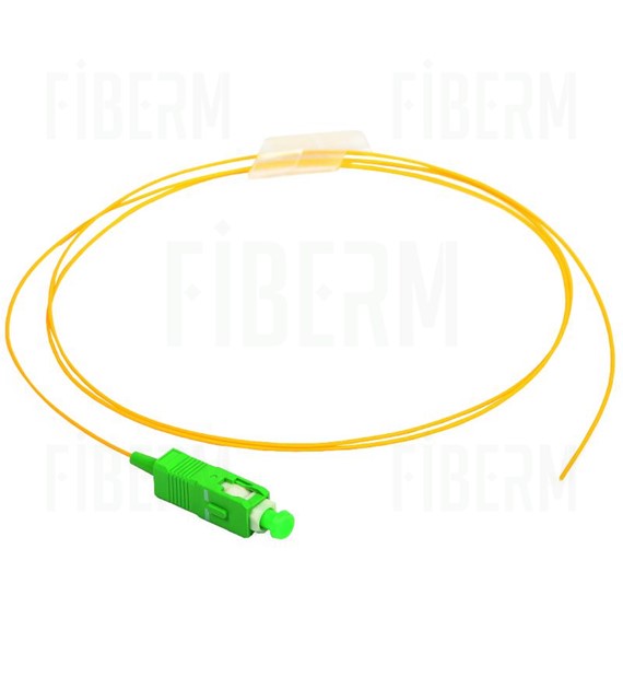 Pigtail PLATINUM FIBERM SC/APC 2m Monomodo G652D Fácil de Pelar Tubo Flojo