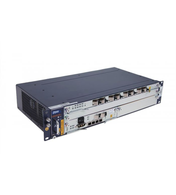 ZTE ZXA10 C320 OLT 10GE, Zasilanie AC, 1x SMXA/3, 1x PRAM