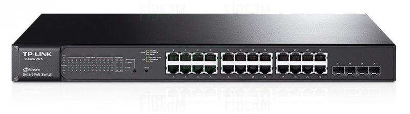 TP-LINK T1600G-28PS Pameten PoE Switch 24 x 10/100/1000 + 4 x SFP