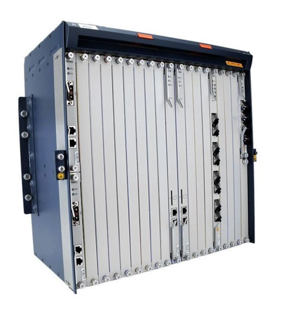 ZTE ZXA10 C300 OLT 1GE, Zasilanie DC, 2x SCXM, 2x GUFQ, 2x PRWH