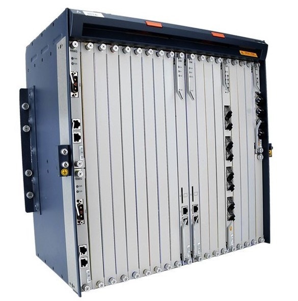 ZTE ZXA10 C300 OLT 1GE, Zasilanie DC, 2x SCXM, 2x GUFQ, 2x PRWH