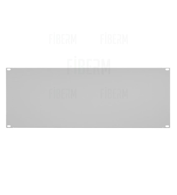 FIBERM Blanking Plate / Cover for 19`` Cabinet 4U Gray