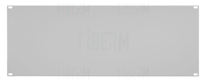FIBERM Blanking Plate / Cover for 19`` Cabinet 4U Gray
