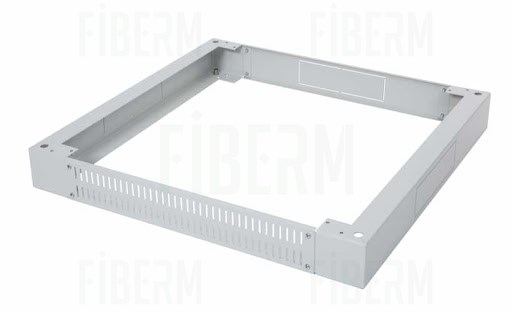 Βάση ipTIME 10mm για Ντουλάπα Ρακών 600/600mm Γκρι