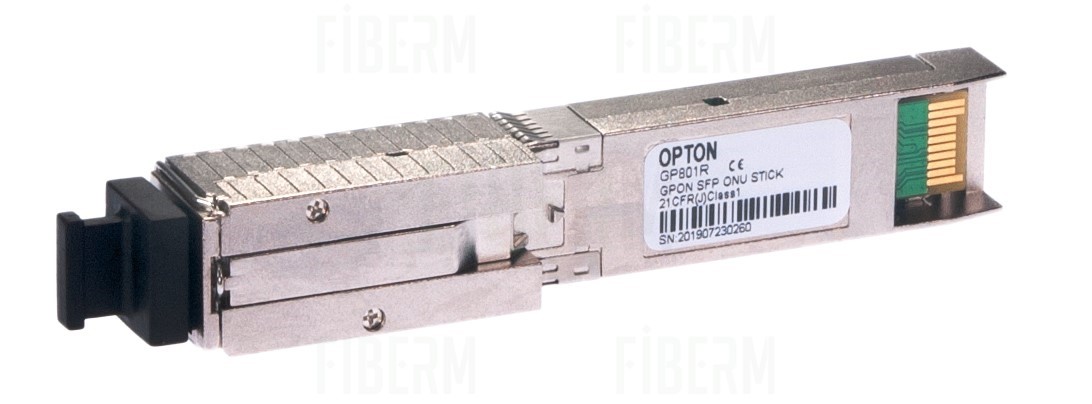 Opton Klientovský vložka GPON / EPON ONU Stick GP801R pro switch / router