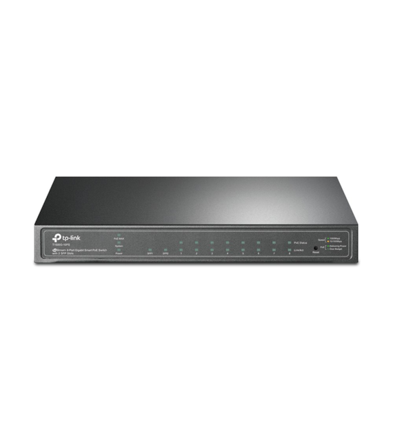TP-LINK T1500G-10PS Switch zarządzalny PoE 8 x 10/100/1000 2 x SFP