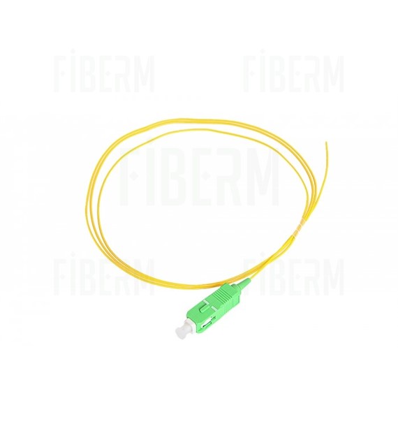 Pigtail de Oro FIBERM SC/APC 1m Monomodo G652D Easy Strip Loose Tube