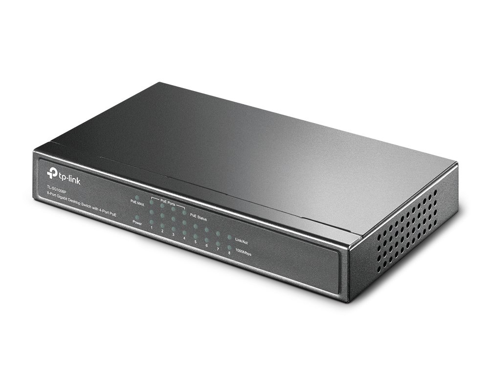 TP-LINK TL-SF1008P Switch niezarządzalny PoE 8x10/100 Desktop