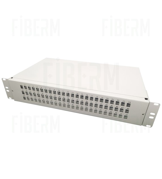 FIBERM Fiber Switch Pull-out 72 x SC Simplex 2U Rack 19``
