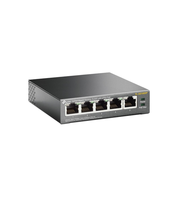 TP-LINK TL-SG1005P Switch niezarządzalny 4 x PoE 5 x 10/100/1000