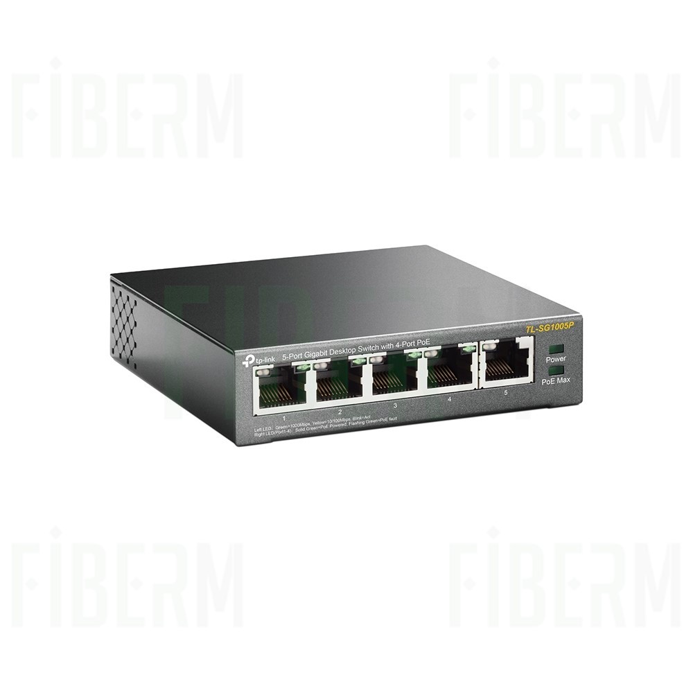 TP-LINK TL-SG1005P Unmanaged PoE Switch 4 x PoE 5 x 10/100/1000