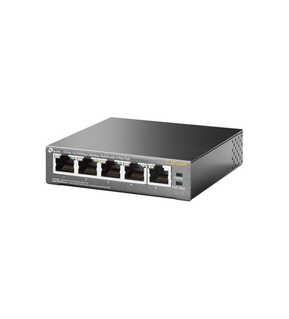 TP-LINK TL-SF1005P Switch niezarządzalny  5 x 10/100 (4x PoE)