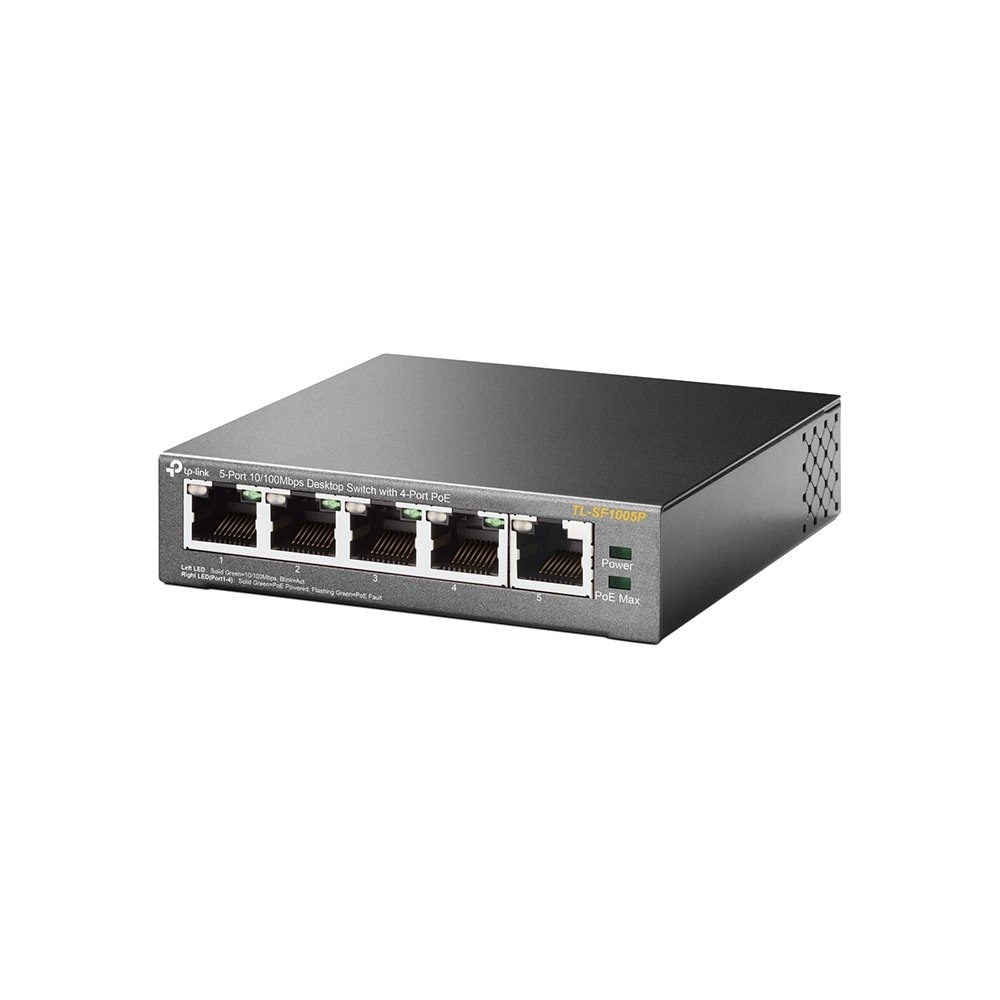 TP-LINK TL-SF1005P Switch niezarządzalny  5 x 10/100 (4x PoE)